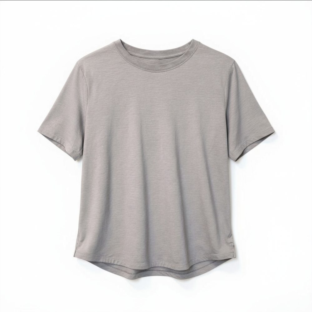 Duluth Trading Co Gray Short Sleeve Tee Relaxed Fit